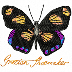 Butterfly Embroidery Design 3